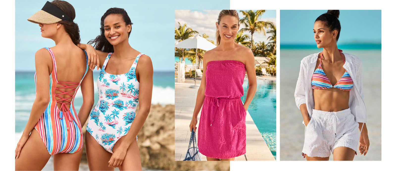 Shop Women's Island Cays Tropical Oasis Swim Collection