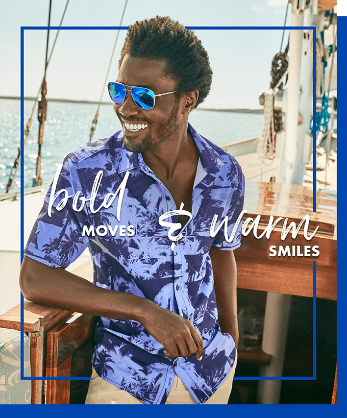 Bold Moves & Warm Smiles - His New Arrivals