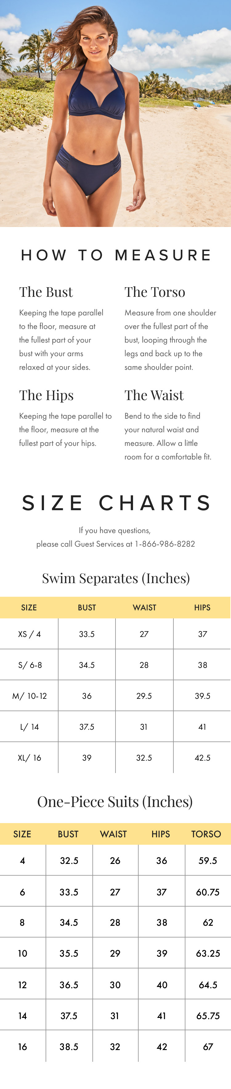 How To Measure/Size Charts