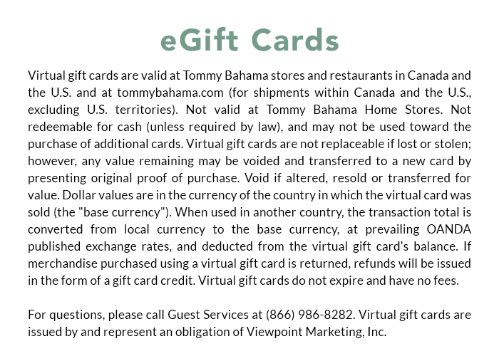tommy bahama order status