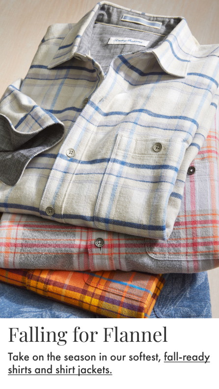 Falling For Flannel - Fall-Ready Shirts & Shirt Jackets