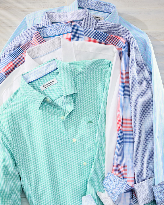 Shop Men's Sarasota Stretch Long-Sleeve Shirt