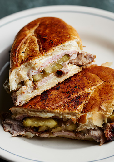 Image of Old-School Cuban Sandwiches with Garlic Mayonnaise