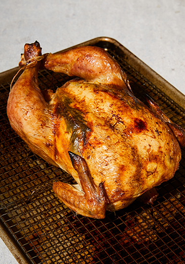 Image of Herb-Brined Roast Chicken