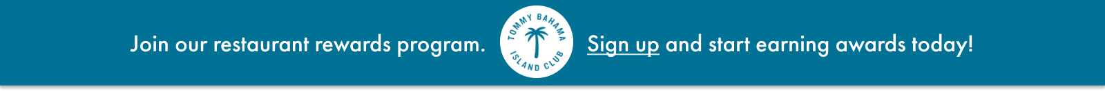 Tommy Bahama Rewards Program Sign Up Link