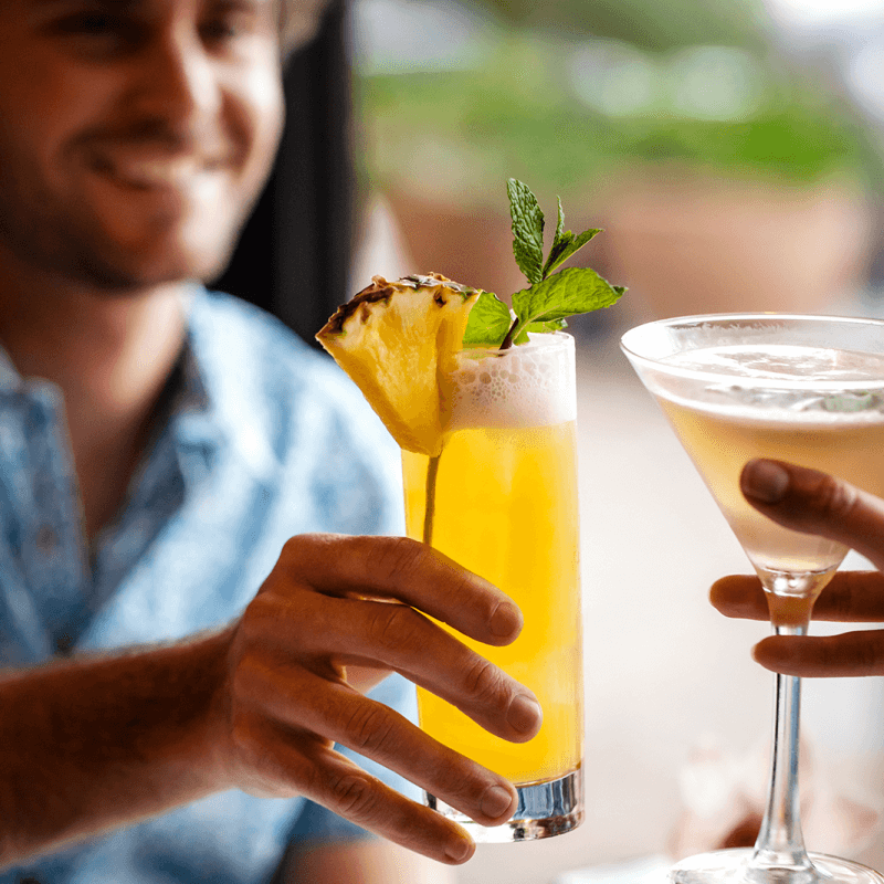Cocktails at Lahaina Marlin Bar