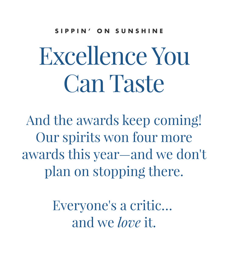 Tommy Bahama Spirits: Excellence You Can Taste