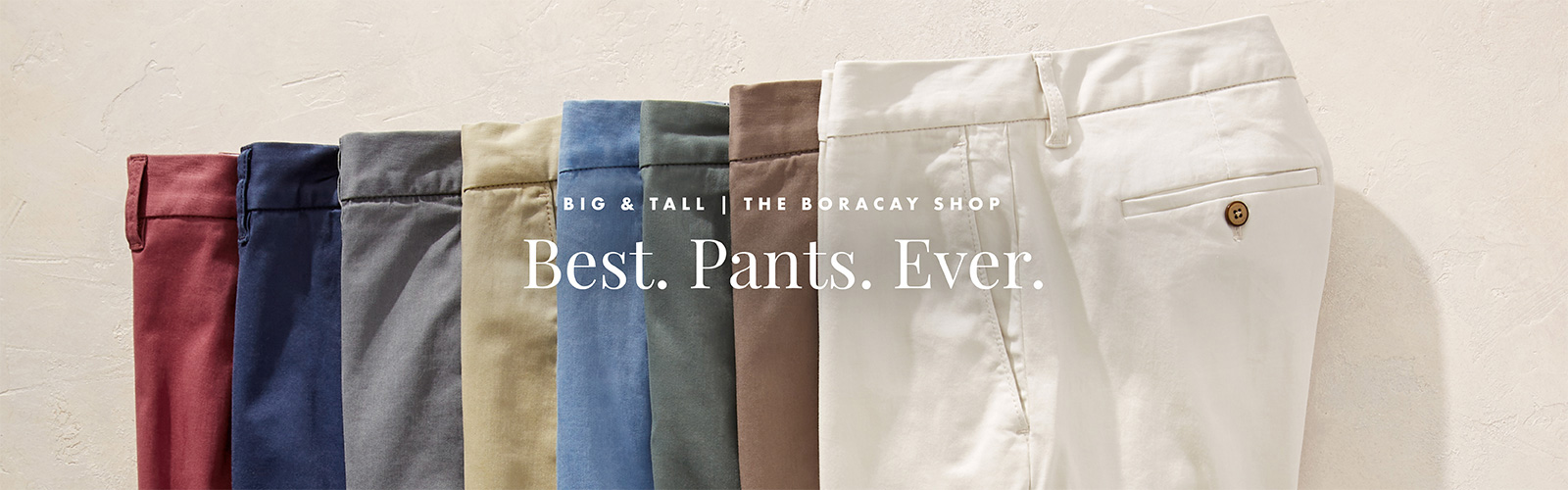 Big & Tall | The Boracay Shop - Best. Pants. Ever.
