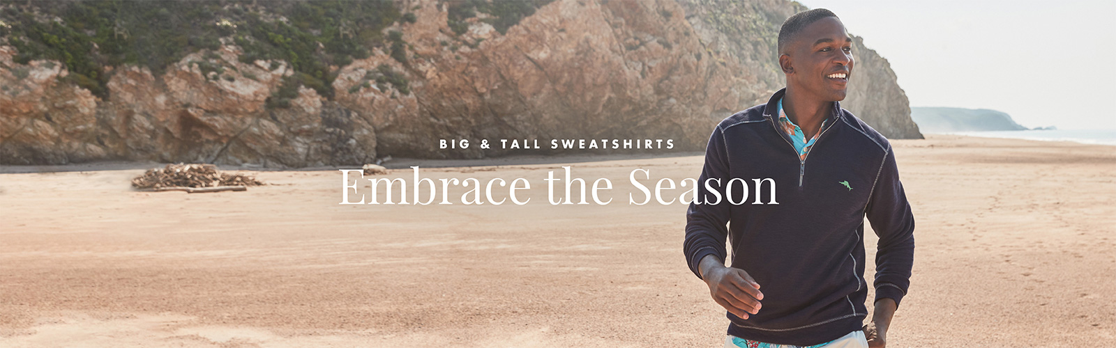 Big & Tall Sweatshirts - Embrace the Season