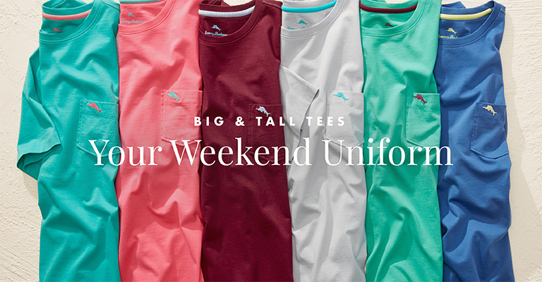Big & Tall Tees - Your Weekend Uniform