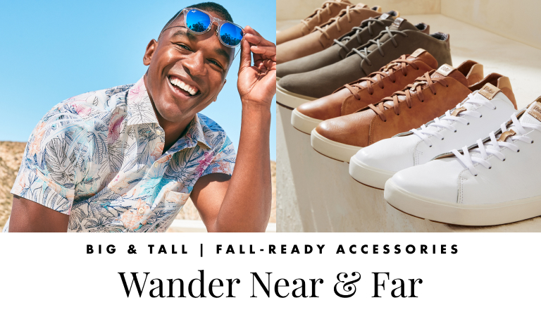 Big & Tall Fall Fall-Ready Accessories