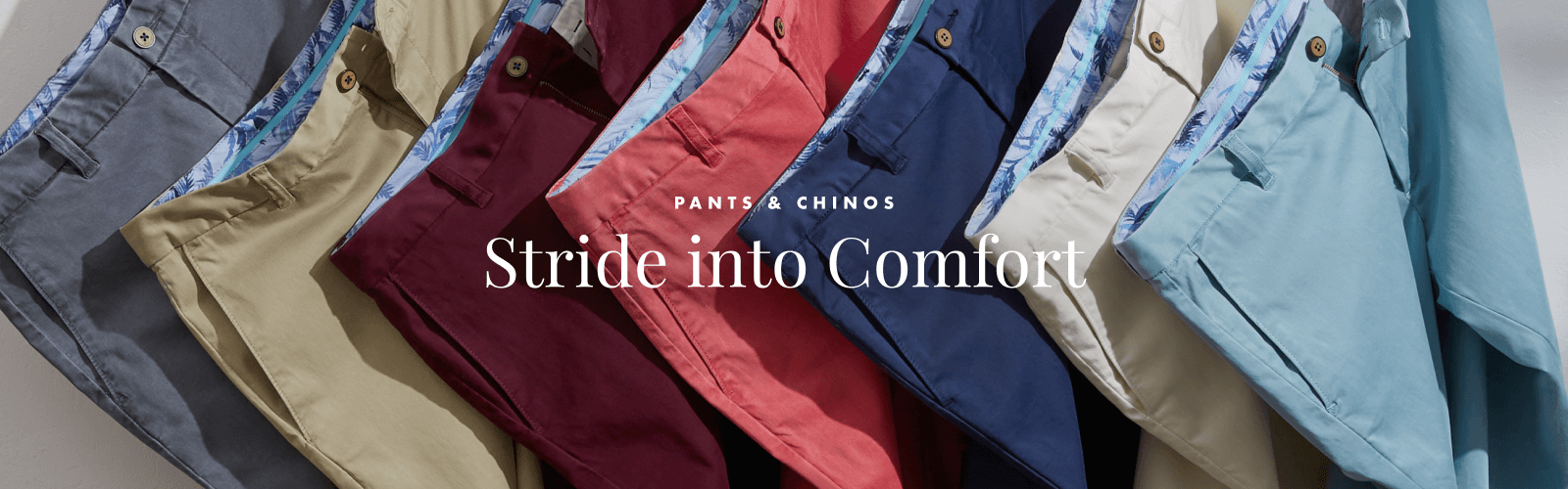 Pants & Chinos: Stride into Comfort
