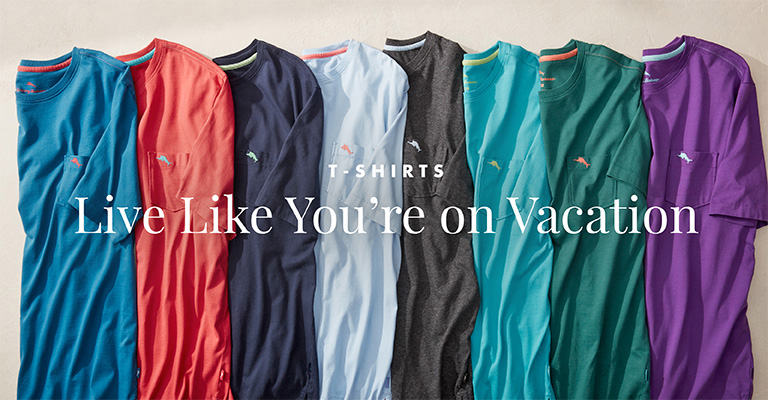 T-Shirts: Live Like You're on Vacation