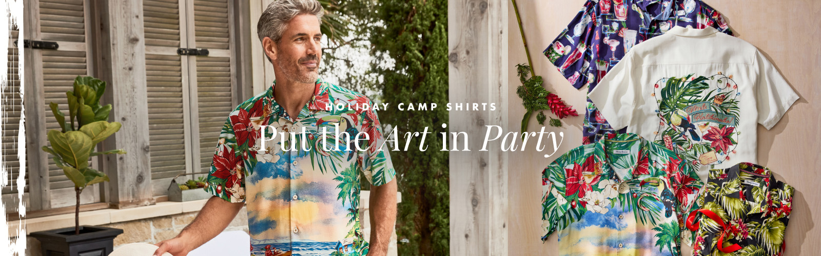 Holiday Camp Shirts - Put the Art in Party