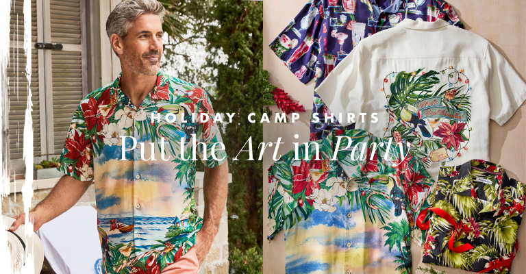 Holiday Camp Shirts - Put the Art in Party