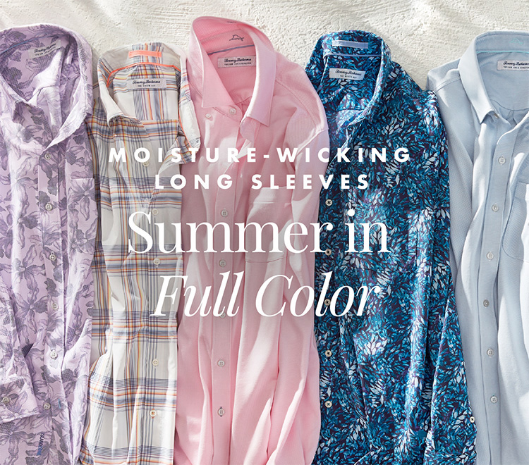 Moisture-Wicking Long Sleeves: Summer in Full Color