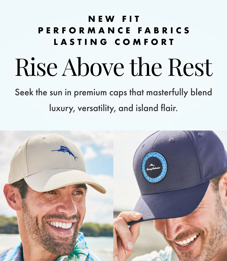 Men's Caps: New Fits, Performance Fabrics & Lasting Comfort