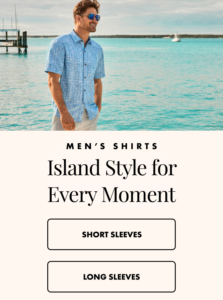 Men's Shirts - Short & Long Sleeve