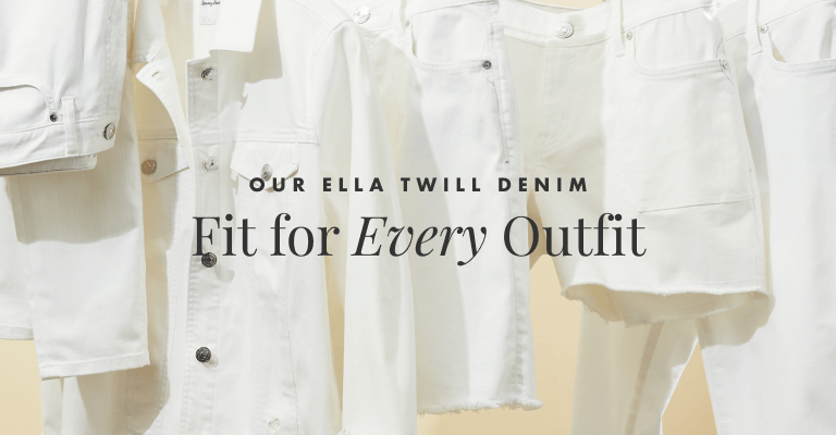 Our Ella Twill Denim: Fit for Every Outfit