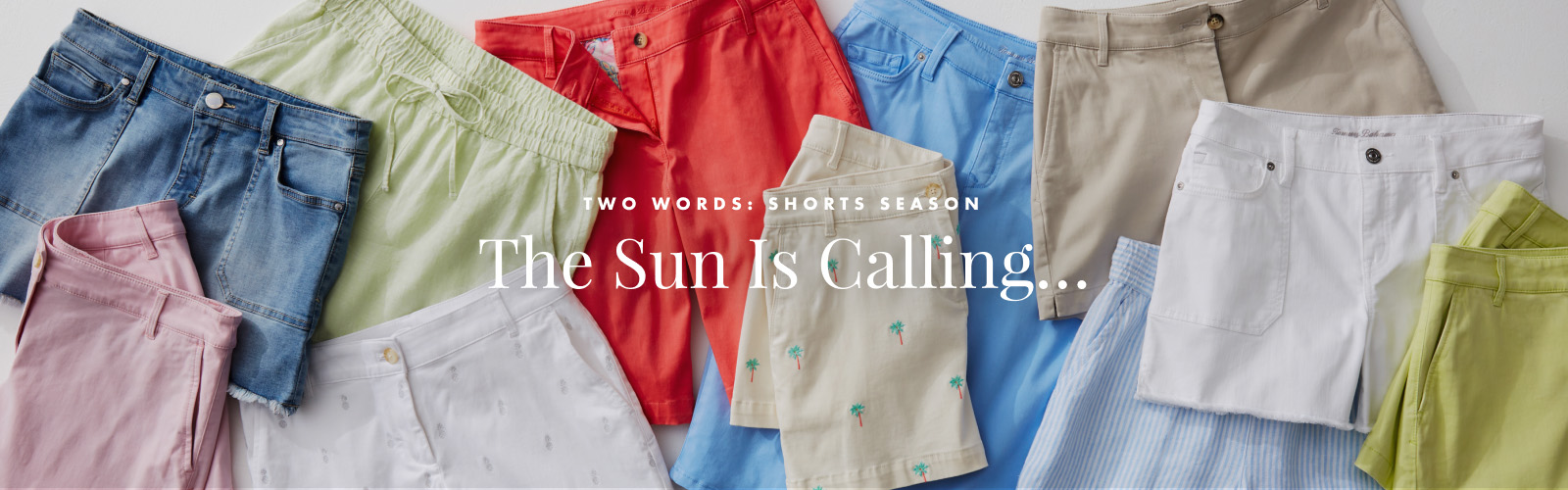 Two Words: Shorts Season - The Sun Is Calling...