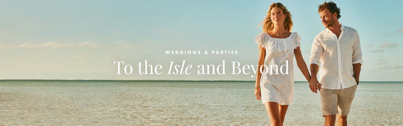 Weddings & Parties - To the Isle and Beyond