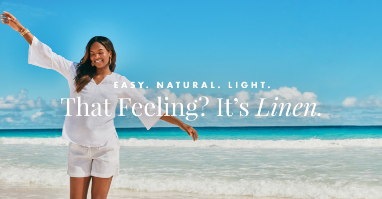 Easy. Natural. Light - That Feeling? It's Linen.