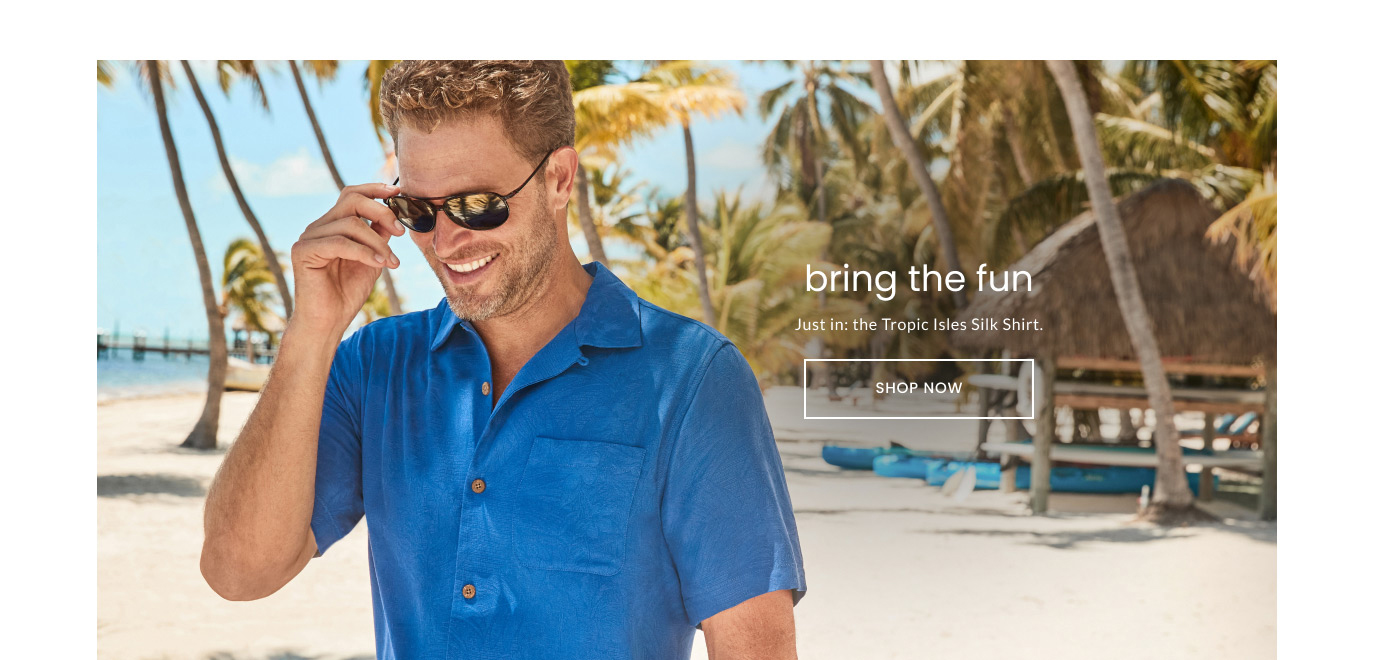 Men’s Clothing, Shoes, and Accessories | Tommy Bahama