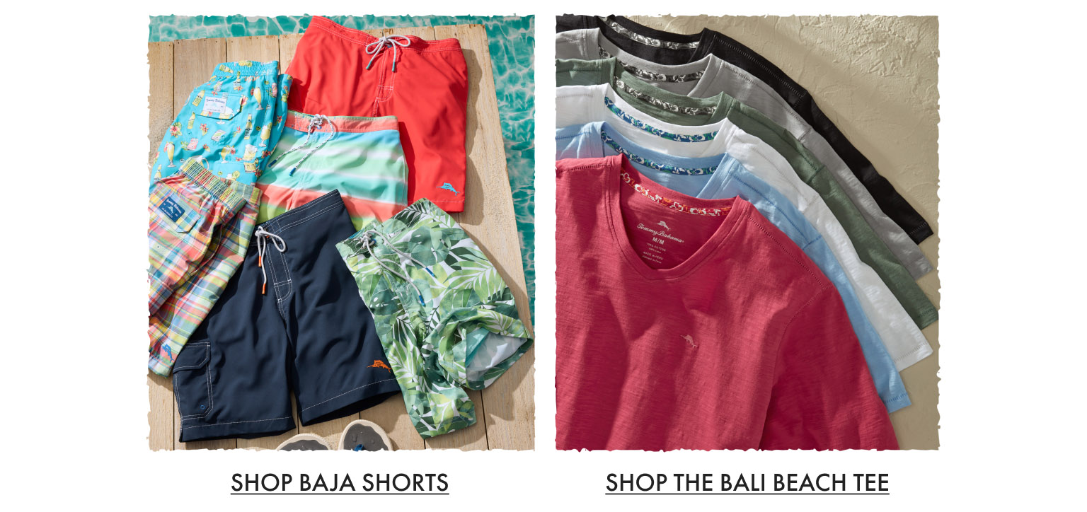 Baja Shorts & Bali beach Tee