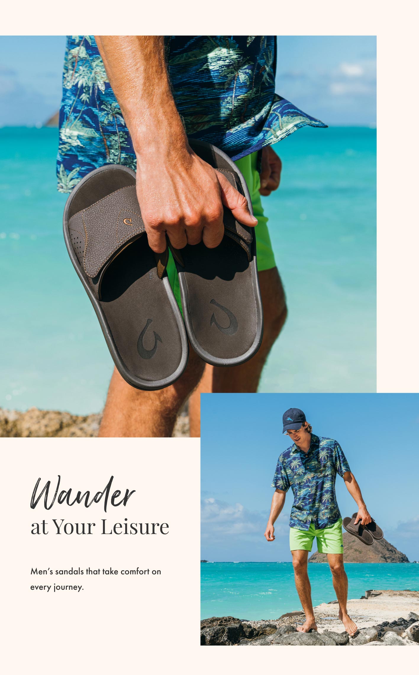Wander at Your Leisure - Men's Sandals