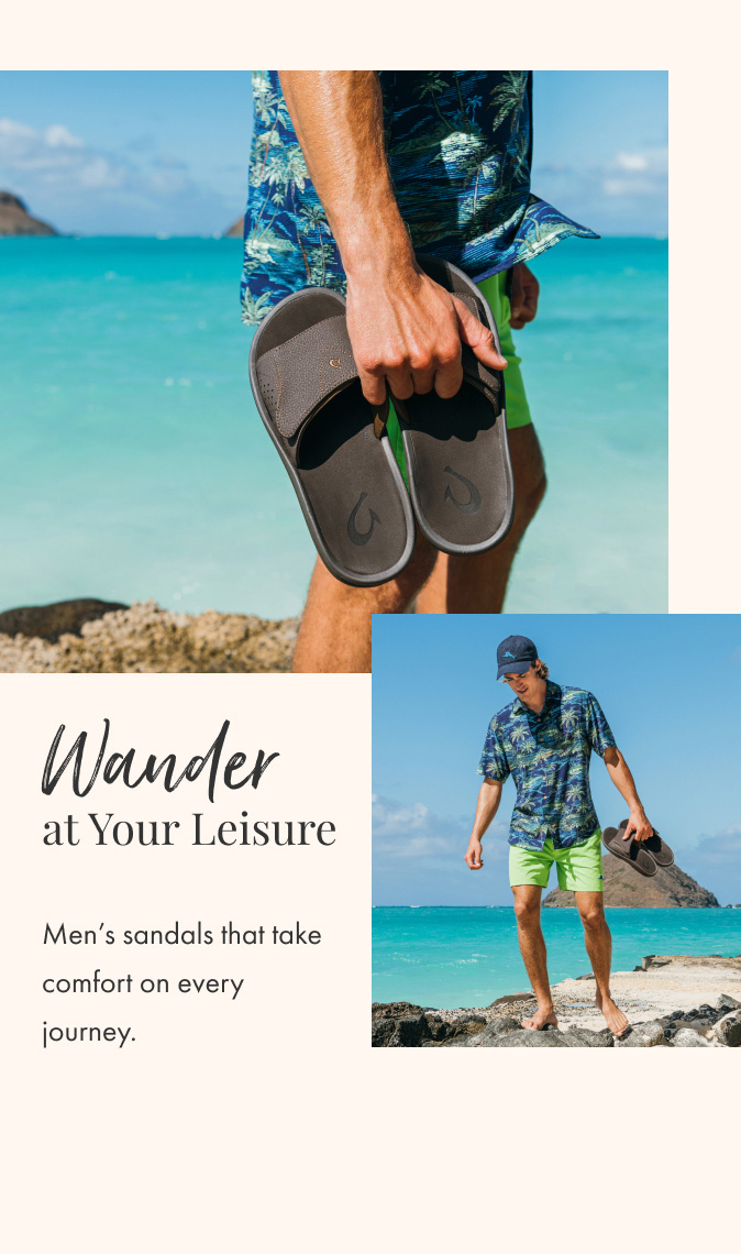 Wander at Your Leisure - Men's Sandals