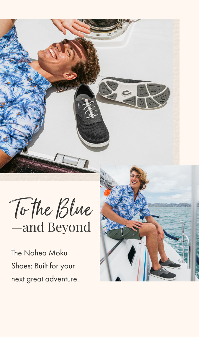 To the Blue and Beyond - Nohea Moku Shoes