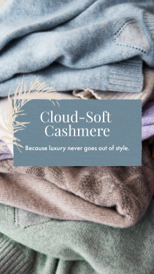 Cloud-Soft Cashmere