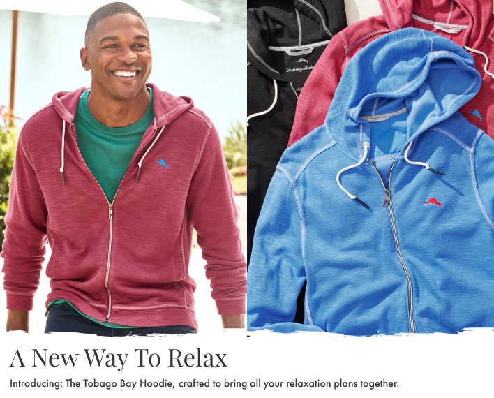 A New Way To Relax - Tobago Bay Hoodie
