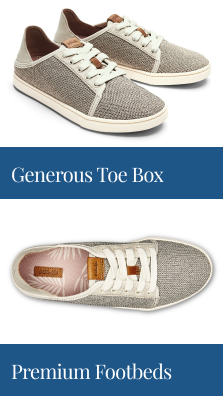 Olukai: Toe Box & Footbeds