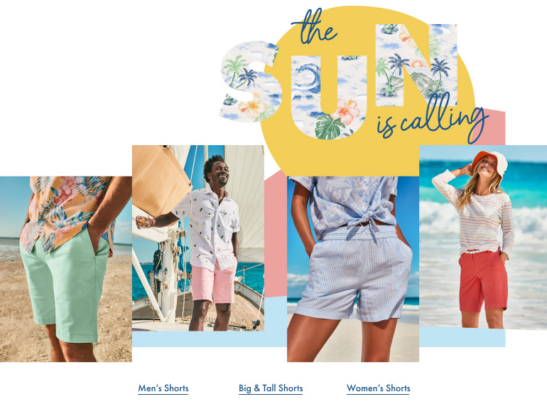 The Sun Is Calling - Shop new Shorts for Men and Women