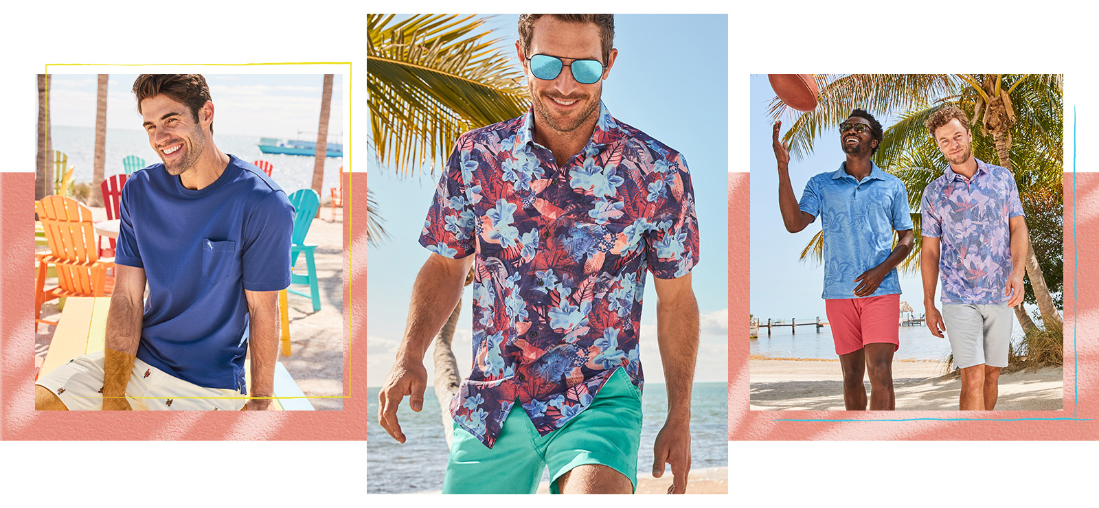Kick off your next beach day in new styles built for sunny days and a life at play. 