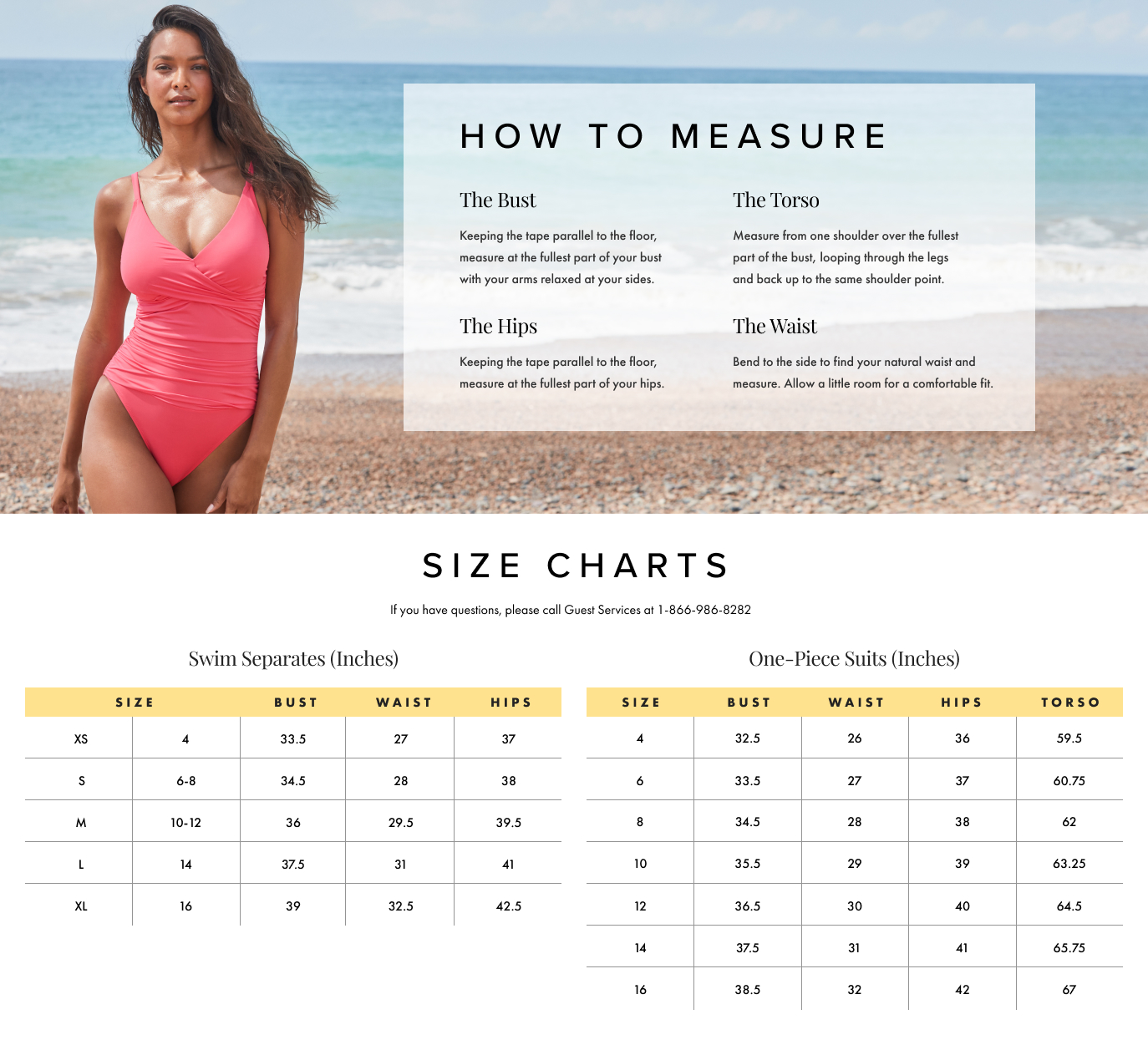 How To Measure and Size Charts